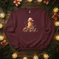 Golden Christmas Dog Sweatshirt - PW201