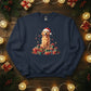 Golden Christmas Dog Sweatshirt - PW201