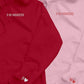 Matching Couple Hoodie, Custom One Year Anniversary Initial Heart Hoodie, Embroidered Roman Numeral Sweatshirt, GF BF Couple Matching Jumper