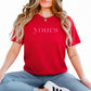 Yours Valentine’s Day Printed T-Shirt - PW501