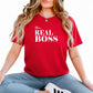 The Real Boss Valentine’s Day Printed T-Shirt - PW504