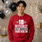 18 Officially Self-Managed 18th Birthday Unisex Sweatshirt