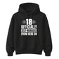 18th Birthday Unisex Hoodie Officially Self-Managed From Here On