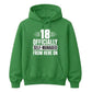 18th Birthday Unisex Hoodie Officially Self-Managed From Here On
