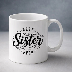 Best Sister Ever Valentine's Day Mug -PA423