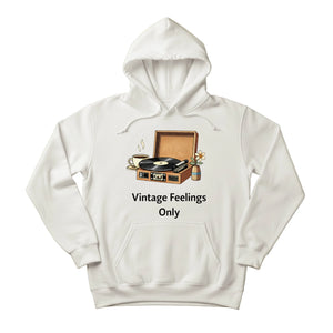 Vintage Feelings Only Trending Hoodie - PW5025