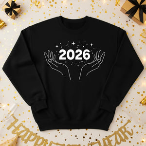 Comfy Happy New Year Vibes Sweatshirt - P6870