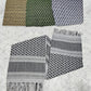 Arab Keffiyeh Palestine Scarf, Traditional Palestinian Shemagh Scarf, Unique Arabic Scarves for Men & Women, Vintage Lightweight Head Scarf
