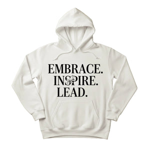 Embrace. Inspire. Lead Women's Day Hoodie - PW536
