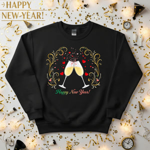 Classic Fit New Year Sweatshirt - P6874