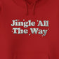 Jingle All The Way Puff Printing Hoodie PUFF141