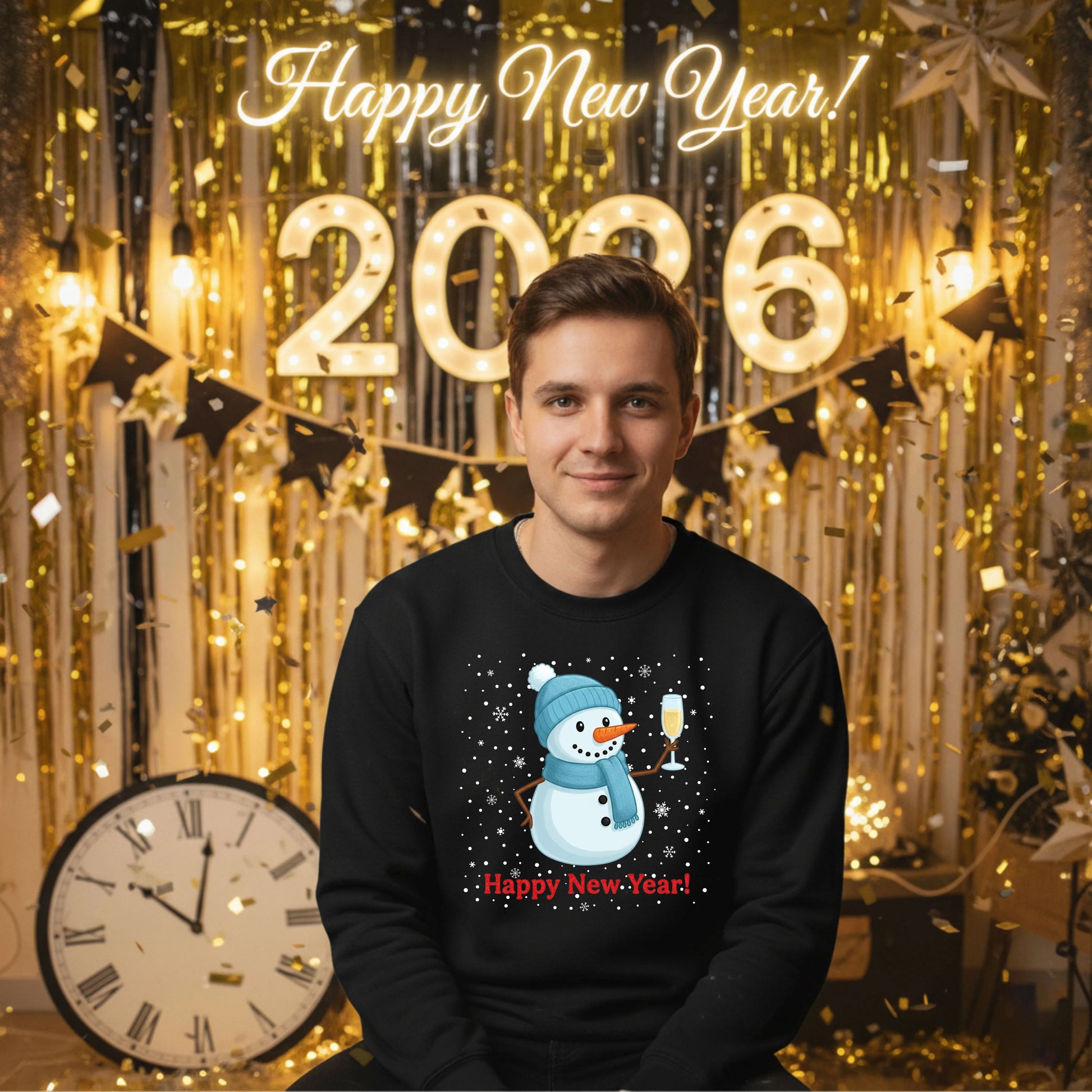 Winter Cozy New Year Sweatshirt - P6873