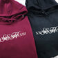 Personalise Embroider Initial Hoodie,1st Anniversary Roman Numeral Date Jumper, Customize Matching Embroidered Hoody, Unique Gift For Couple
