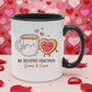 We Belong Together Custom Name Valentine's Day Mug -PA410