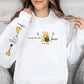 Mama Bear Hoodies. Personalised Mum Hoodie with Children Names on Sleeve. Mama Bear Jumpers, Hooded Sweaters for New Mum. Mother's Day Gifts