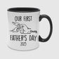 Personalised First Father’s Day Mug - P2459