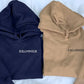 Roman Numerals Hoodie, Wedding 1 Year Anniversary Date Embroidered Sweatshirt, Personalised His and Hers Hoodies, Matching Best Friend Gifts