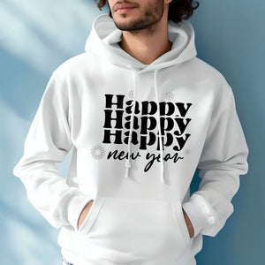 Happy New Year Hoodie - P6879