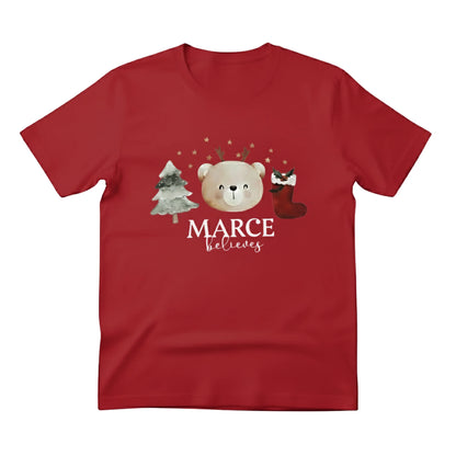 Custom Name Believes Christmas T-Shirt M5652