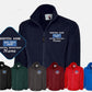Personalised Embroidered Medical Fleece Jacket, Hospital/Department CUSTOM TEXT Logo Monogramed Jacket, Healthcare Staff Nurses Doctors Top