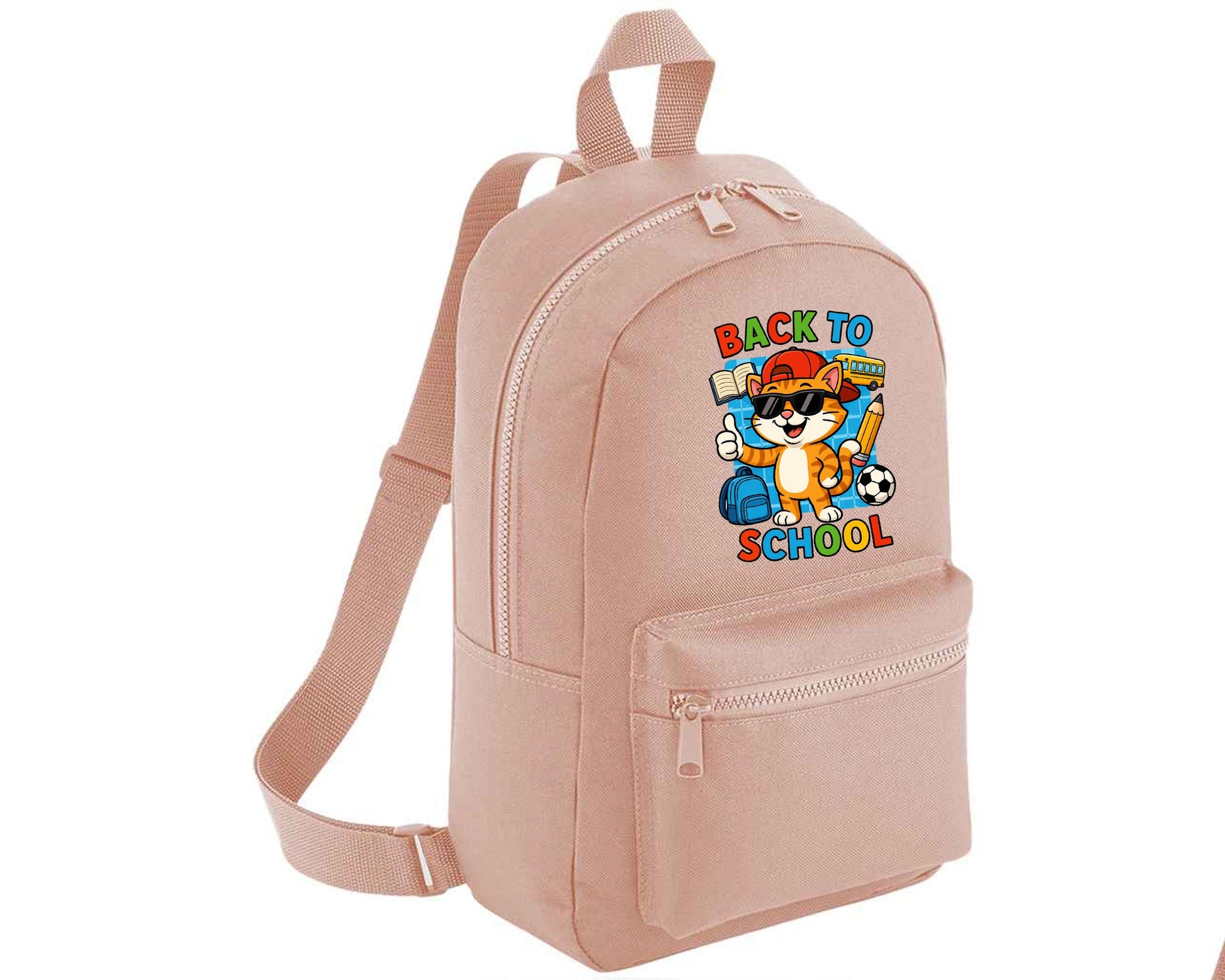 Back To School Kids Backpack, Cute Animal Fashion Backpack For Students, Kids, Teens, Perfect For Cat Lovers School Bag M8485