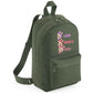 Labubu Look Who’s Here Backpack, Unisex Cartoon Printed Mini Essential Fashion Bag, Front Zip Pocket Kawayi Lovers M8426
