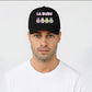 La Bubu Original 5 Panel Cap, Unisex Funny Cartoon Design Hat, 100% Cotton Printed Baseball Cap, Perfect Gift for All Seasons M8427