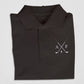 Customised Mens Polo Shirt, Golf Embroidery Polo Tee Shirt, Personalised Initials Monogrammed Matching Tshirt, Golfer Lover Gift for Husband