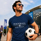 Retro Therapy Slogan football tournament unisex t-shirt