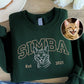 Unique Sketch Graphic Sweatshirt, Casual Unisex Pullover, Durable and Fashionable Everyday Clothing E540