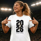 2026 Global Football Trophy Printed Unisex T-Shirt