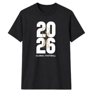 2026 Global Football Trophy Printed Unisex T-Shirt