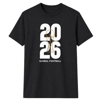 2026 Global Football Trophy Printed Unisex T-Shirt