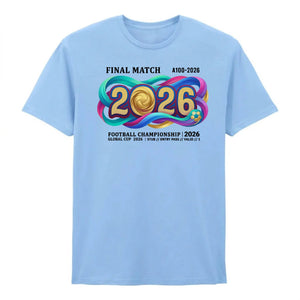 2026 Global Cup Final Match Printed Unisex Tshirt