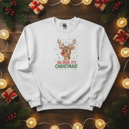Reindeer Christmas Sweatshirt - PW204