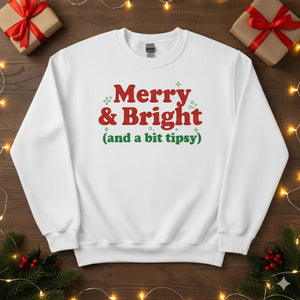 Merry & Bright Christmas Sweatshirt