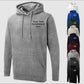 Custom Embroidered Text Hoodie, Personalized Name Hoodie, Monogram Hooded Sweater, Custom Text Jumper, Small Business Gift, Workwear Uniform