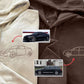 Custom Car Embroidered Photo Hoodie, Outline Car Portrait from Photo Jumper, Personalised Sketch Couples Hoody, Memorial Car Lover Guy Gift