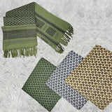 Arab Keffiyeh Palestine Scarf, Traditional Palestinian Shemagh Scarf, Unique Arabic Scarves for Men & Women, Vintage Lightweight Head Scarf