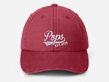 Custom Pop Embroidered Hat, Personalized Est. Year Baseball Cap, Vintage Grandpa Hat, Pop Hat for Grandfather, Best Dad Birthday Gifts