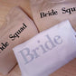 Bride Tribe Embroidered Sweater, Personalised Wife Jumper, Maid of Honour Team Bride Wedding Hen Party Couple Matching Gift idea Sweatshirt