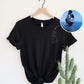 Portrait Sketch Design Tshirt, Trendy Graphic Pullover with Modern Casual Style E540