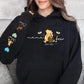 Mama Bear Hoodies. Personalised Mum Hoodie with Children Names on Sleeve. Mama Bear Jumpers, Hooded Sweaters for New Mum. Mother's Day Gifts