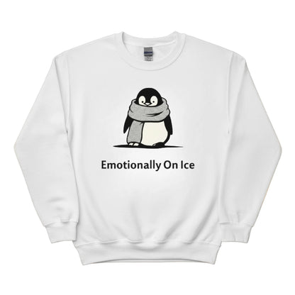 Emotionally on ice Penguin Trending Sweatshirt - PW5004