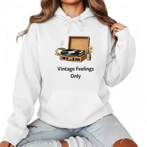 Vintage Feelings Only Trending Hoodie - PW5025