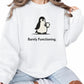 Barely Functioning Penguin Trending Sweatshirt - PW5002