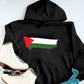 Palestine Flag Hoodie, Support Palestine Gaza Sweatshirt, Palestine Protest Clothing, Save Human Rights Palestinian Outfit