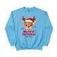 My First Christmas Reindeer Sweatshirt - PW218