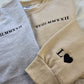 Roman Numeral Embroidered Sweatshirt, Custom Anniversary Couple Matching Sweater, Personalised Initial Matching Fiance Jumper, Soulmate Gift