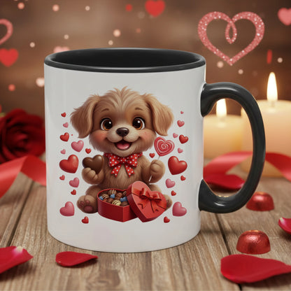 Love My Dog Valentine's Day Mug -PA421